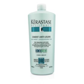 KERASTASE - Resistance Ciment Anti-Usure Strengthening Anti-Breakage Cream - Rinse Out (For Damaged Lengths & Ends) E0296602 1000ml/34oz