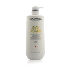 GOLDWELL - Dual Senses Rich Repair Restoring Conditioner (Regeneration For Damaged Hair) 1000ml/33.8oz